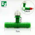 Poultry three-cross Drinker Nipples Rabbit Caged Automatic Nipple Drinker Green Drinking Equipment Waterer Drinkers